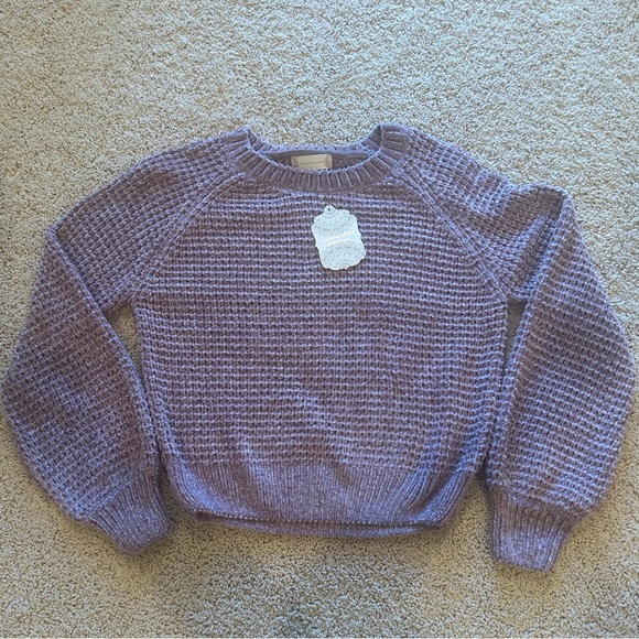 Cropped Sweater Altar’d State Robyn - Chenille - Picture 6 of 10
